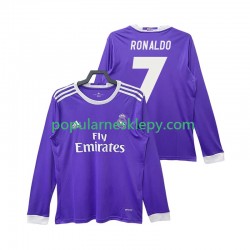 Koszulka Długi Męska Real Madryt Drugi strój Cristiano Ronaldo 7 Retro 2016 2017