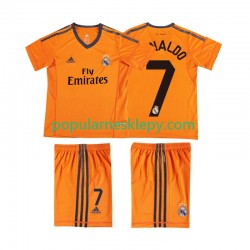 Koszulka Krótka dla Dzieci Real Madryt Trzeci strój Cristiano Ronaldo 7 Retro 2013 2014