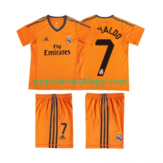Koszulka Krótka dla Dzieci Real Madryt Trzeci strój Cristiano Ronaldo 7 Retro 2013 2014 Koszulka Krótka dla Dzieci Real Madryt Trzeci strój Cristiano Ronaldo 7 Retro 2013 2014