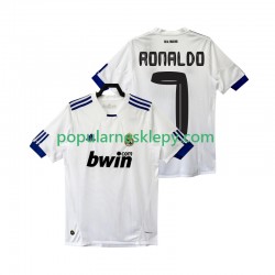 Koszulka Krótka Męska Real Madryt Pierwszy strój Cristiano Ronaldo 7 Retro 2010 2011