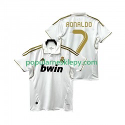 Koszulka Krótka Męska Real Madryt Pierwszy strój Cristiano Ronaldo 7 Retro 2011 2012