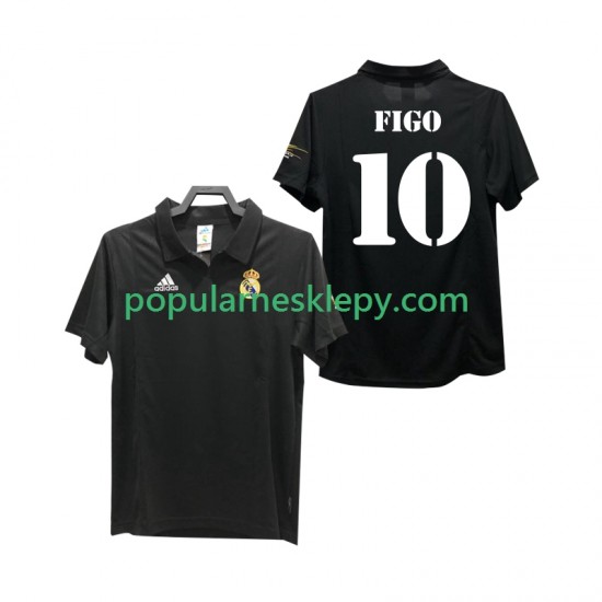 Koszulka Krótka Męska Real Madryt Drugi strój FIGO 10 Retro 2002 2003
