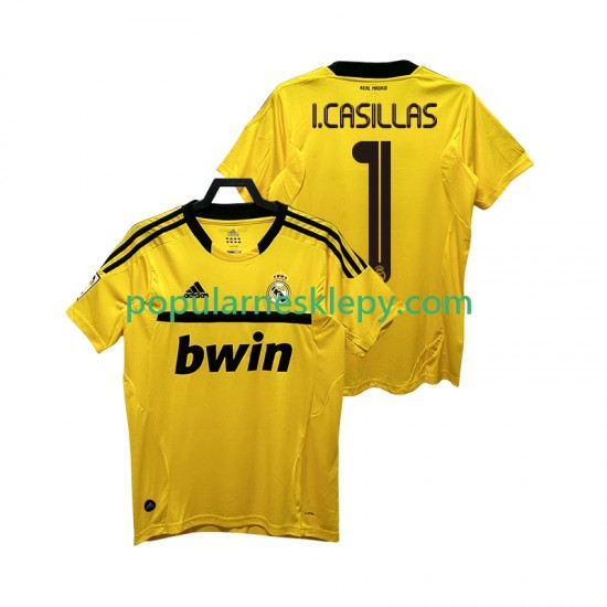 Koszulka Krótka Męska Bramkarz Real Madryt Pierwszy strój I.CASILLAS 1 Retro 2011 2012 Koszulka Krótka Męska Bramkarz Real Madryt Pierwszy strój I.CASILLAS 1 Retro 2011 2012