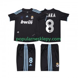 Koszulka Krótka dla Dzieci Real Madryt Drugi strój KAKA 8 Retro 2009 2010