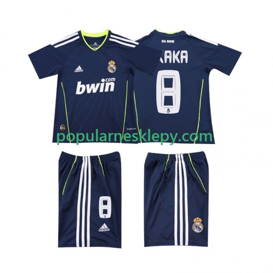Koszulka Krótka dla Dzieci Real Madryt Drugi strój KAKA 8 Retro 2010 2011