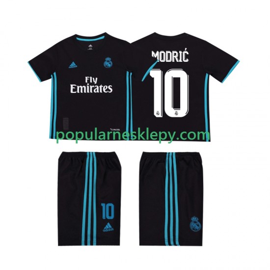 Koszulka Krótka dla Dzieci Real Madryt Drugi strój Modric 10 Retro 2017 2018