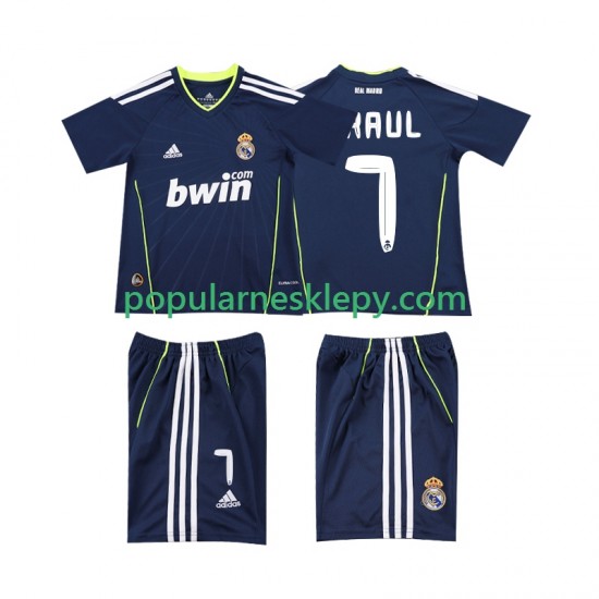 Koszulka Krótka dla Dzieci Real Madryt Drugi strój PAUL 7 Retro 2010 2011