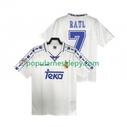Koszulka Krótka Męska Real Madryt Pierwszy strój RAUL 7 Retro 1996 1997