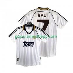 Koszulka Krótka Męska Real Madryt Pierwszy strój RAUL 7 Retro 1998 2000