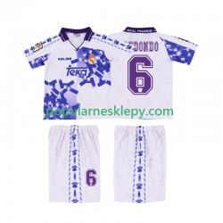 Koszulka Krótka dla Dzieci Real Madryt Trzeci strój REDONDO 6 Retro 1996 1997