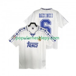 Koszulka Krótka Męska Real Madryt Pierwszy strój REDONDO 6 Retro 1996 1997