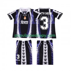 Koszulka Krótka dla Dzieci Real Madryt Trzeci strój ROBERTO CARLOS 3 Retro 1997 1998