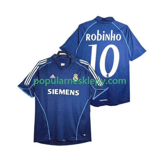 Koszulka Krótka Męska Real Madryt Drugi strój ROBINHO 10 Retro 2005 2006