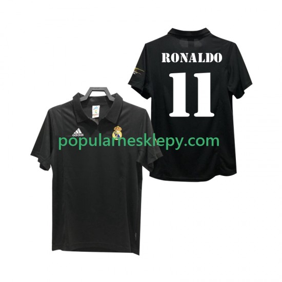 Koszulka Krótka Męska Real Madryt Drugi strój RONALDO 11 Retro 2002 2003