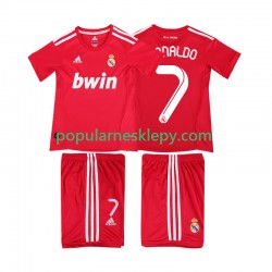 Koszulka Krótka dla Dzieci Real Madryt Trzeci strój RONALDO 7 Retro 2011 2012