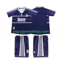 Koszulka Krótka dla Dzieci Real Madryt Drugi strój Retro 1998 1999