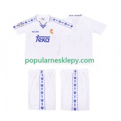 Koszulka Krótka dla Dzieci Real Madryt Pierwszy strój Retro 1996-1997