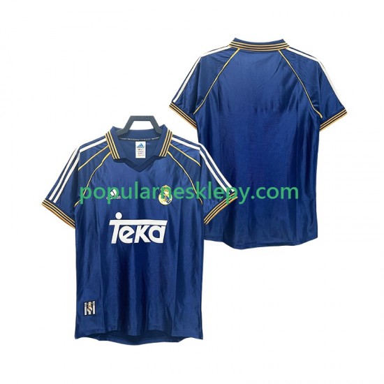 Koszulka Krótka Męska Real Madryt Trzeci strój Retro 1998 2000