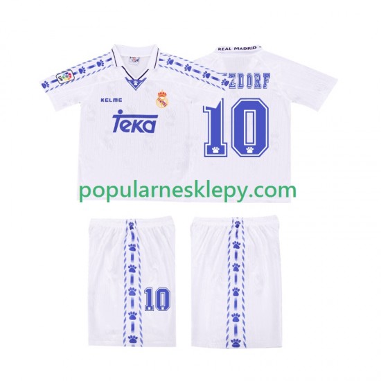 Koszulka Krótka dla Dzieci Real Madryt Pierwszy strój SEEDORF 10 Retro 1996 1997