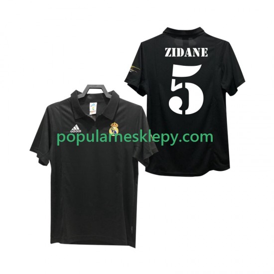 Koszulka Krótka Męska Real Madryt Drugi strój ZIDANE 5 Retro 2002 2003