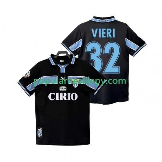 Koszulka Krótka Męska SS Lazio Drugi strój VIERI 32 Retro 1998 1999
