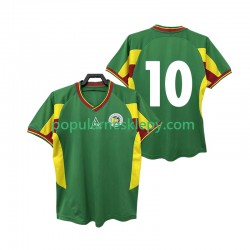 Koszulka Krótka Męska Reprezentacji Senegalu Drugi strój 10 Retro 2002