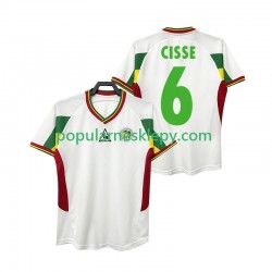 Koszulka Krótka Męska Reprezentacji Senegalu Pierwszy strój CISSE 6 Retro 2002