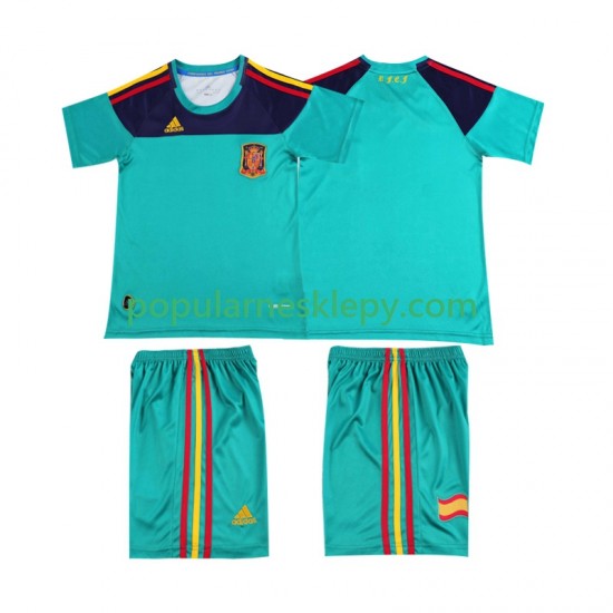Koszulka Krótka dla Dzieci Bramkarz Reprezentacji Hiszpanii Pierwszy strój Retro 2010 Koszulka Krótka dla Dzieci Bramkarz Reprezentacji Hiszpanii Pierwszy strój Retro 2010