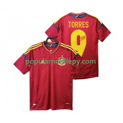 Koszulka Krótka Męska Reprezentacji Hiszpanii Pierwszy strój TORRES 9 Retro 2012