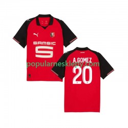 Koszulka Krótka Męska Stade Rennais Pierwszy strój Andres Gomez 20 2025-2026