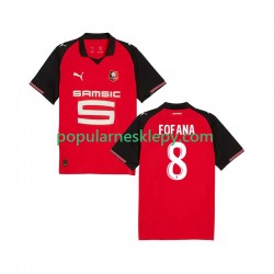 Koszulka Krótka Męska Stade Rennais Pierwszy strój Seko Fofana 8 2025-2026