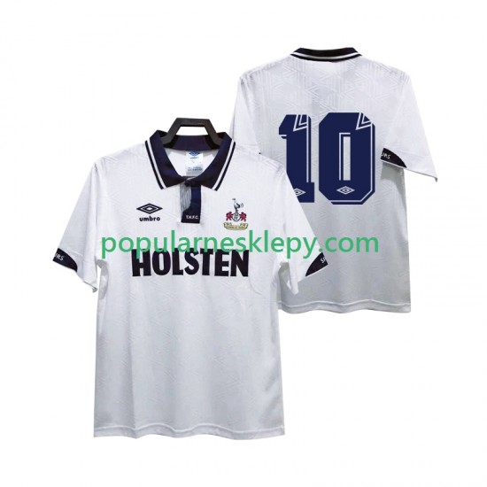 Koszulka Krótka Męska Tottenham Hotspur Pierwszy strój 10 Retro 1991 1993