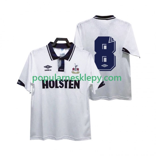 Koszulka Krótka Męska Tottenham Hotspur Pierwszy strój 8 Retro 1991 1993