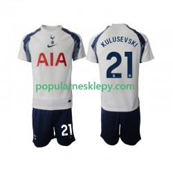 Koszulka Krótka dla Dzieci Tottenham Hotspur Pierwszy strój Kulusevski 21 2025-2026