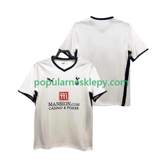 Koszulka Krótka Męska Tottenham Hotspur Pierwszy strój Retro 2008 2009