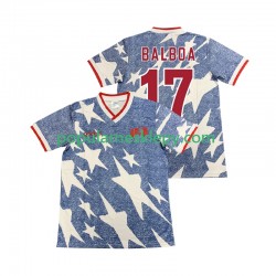 Koszulka Krótka Męska Reprezentacji Stanów Zjednoczonych Drugi strój BALBOA 17 Retro 1994