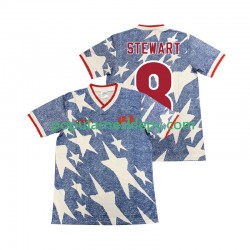 Koszulka Krótka Męska Reprezentacji Stanów Zjednoczonych Drugi strój STEWART 8 Retro 1994