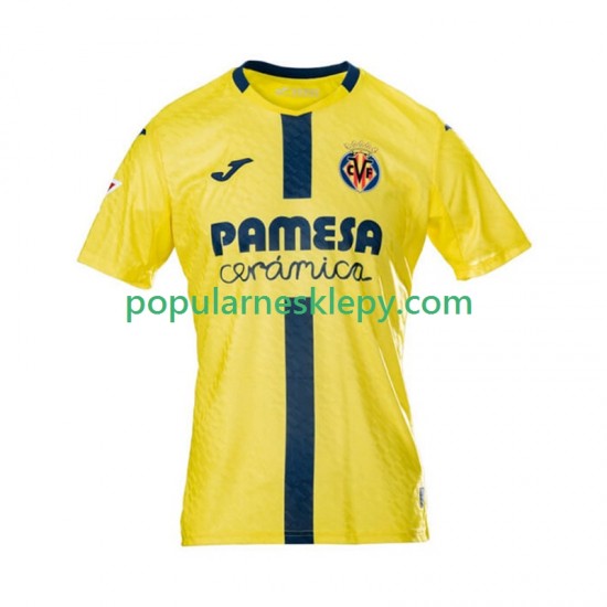 Koszulka Krótka Męska Villarreal CF Pierwszy strój 2025-2026