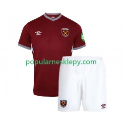 Koszulka Krótka dla Dzieci West Ham United Pierwszy strój 2025-2026