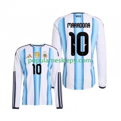 Koszulka Długi Męska Reprezentacji Argentyny Pierwszy strój Maradona 10 World Cup 2026