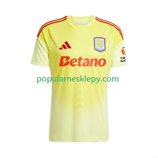 Koszulka Krótka Męska Bramkarz Aston Villa Drugi strój 2025-2026