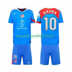 Koszulka Krótka dla Dzieci Atlético Madryt Trzeci strój Alex Baena 10 2025-2026