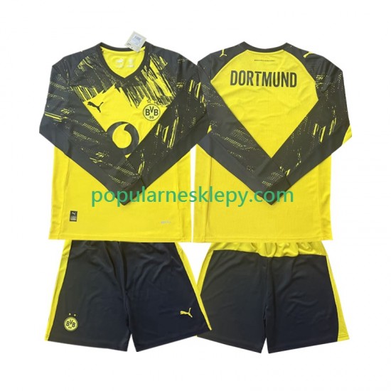 Koszulka Długi dla Dzieci Borussia Dortmund Pierwszy strój 2025-2026