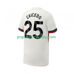 Koszulka Krótka Męska Chelsea Drugi strój Moises Caicedo 25 2025-2026