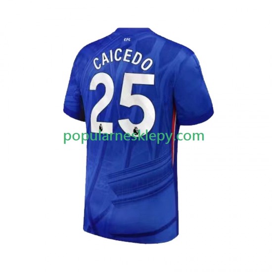 Koszulka Krótka Męska Chelsea Pierwszy strój Moises Caicedo 25 2025-2026