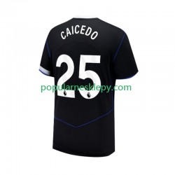 Koszulka Krótka Męska Chelsea Trzeci strój Moises Caicedo 25 2025-2026
