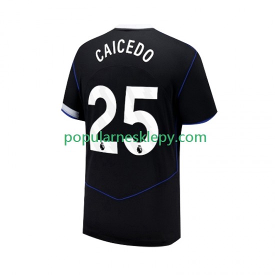 Koszulka Krótka Męska Chelsea Trzeci strój Moises Caicedo 25 2025-2026