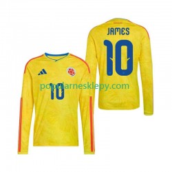 Koszulka Długi Męska Reprezentacji Kolumbii Pierwszy strój James Rodriguez 10 World Cup 2026