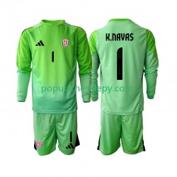 Koszulka Długi dla Dzieci Bramkarz Reprezentacji Kostaryki Pierwszy strój Keylor Navas 1 2025