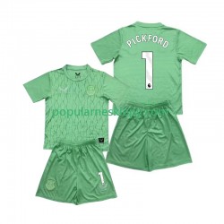 Koszulka Krótka dla Dzieci Bramkarz Everton Pierwszy strój Pickford 1 2025-2026